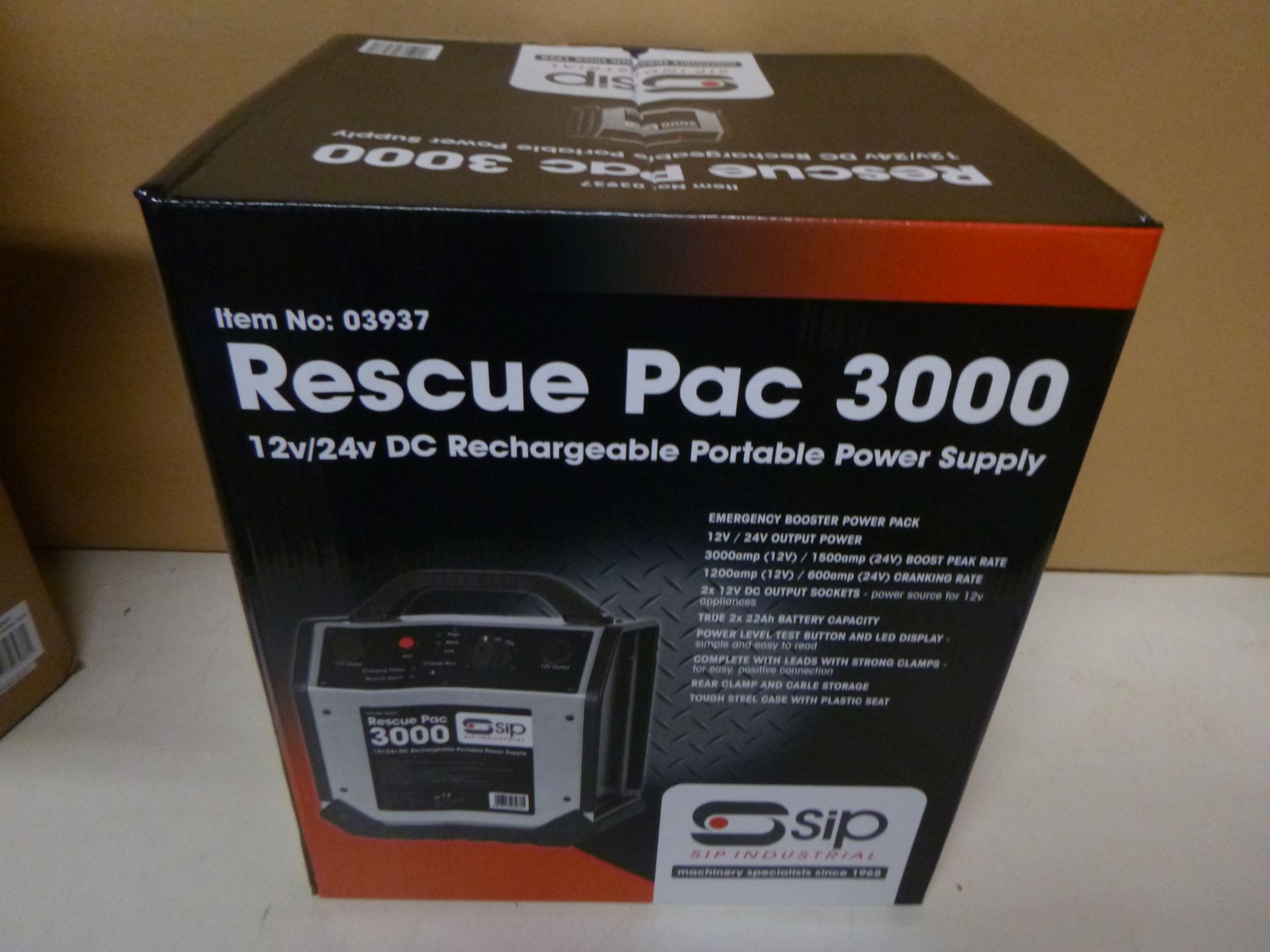 1 x SIP (S.I.P 03937 Rescue Pac 3000 (12v/24v) | EAN: 5012713039371 | RRP £269 - Image 2 of 3