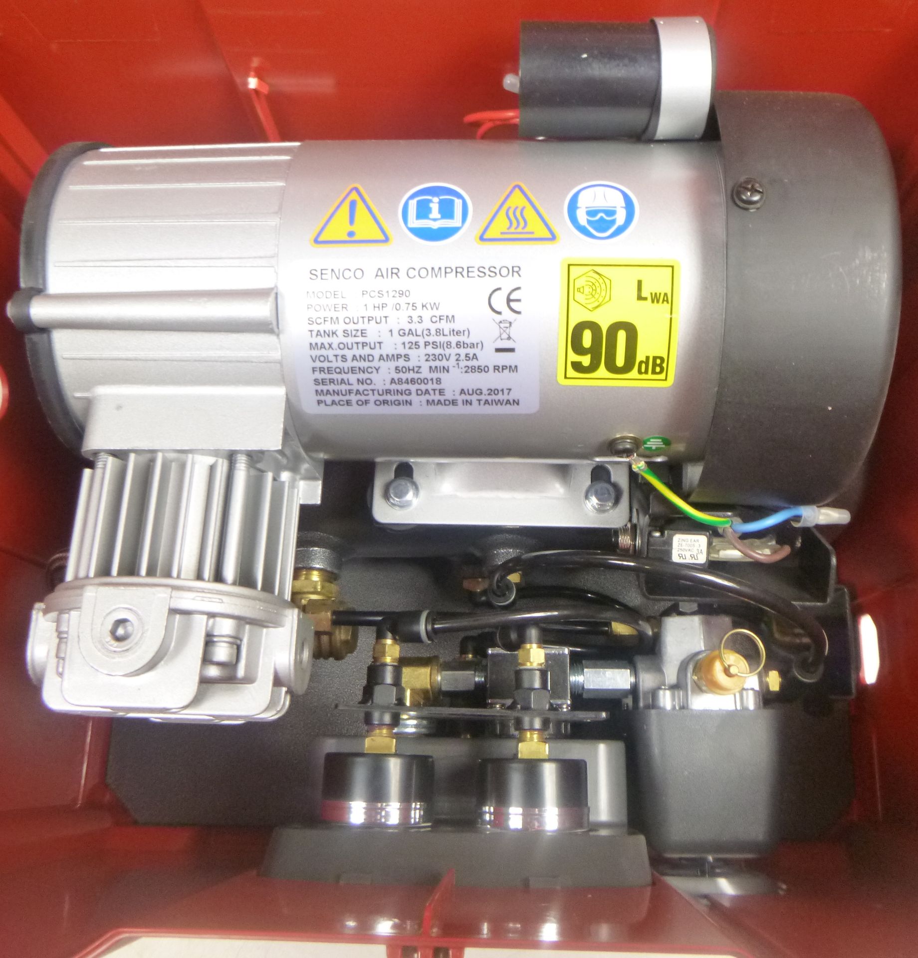 1 x Senco PCS1290 Air Compressor in Systainer Form Fits Festool Systainer - 230V | RRP £645 - Image 2 of 2