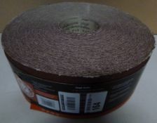 1 x Abracs 115mm x 50m x 40g Sandpaper Roll ABS11550040 | EAN: 5060145202078 | RRP £44.21