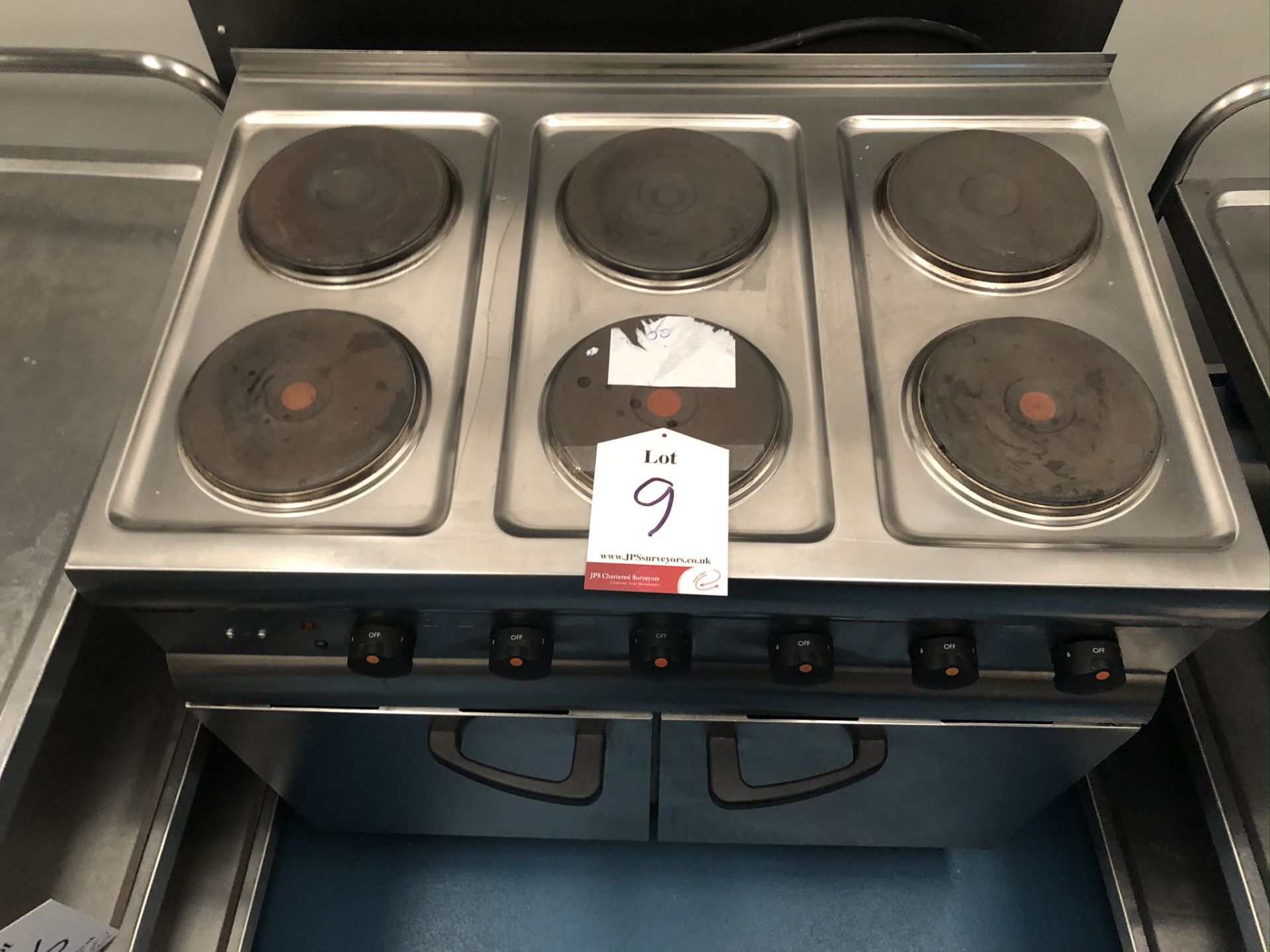 Lincat ESLR9C Electric 6 Plate Free Standing Cooker - Image 5 of 6