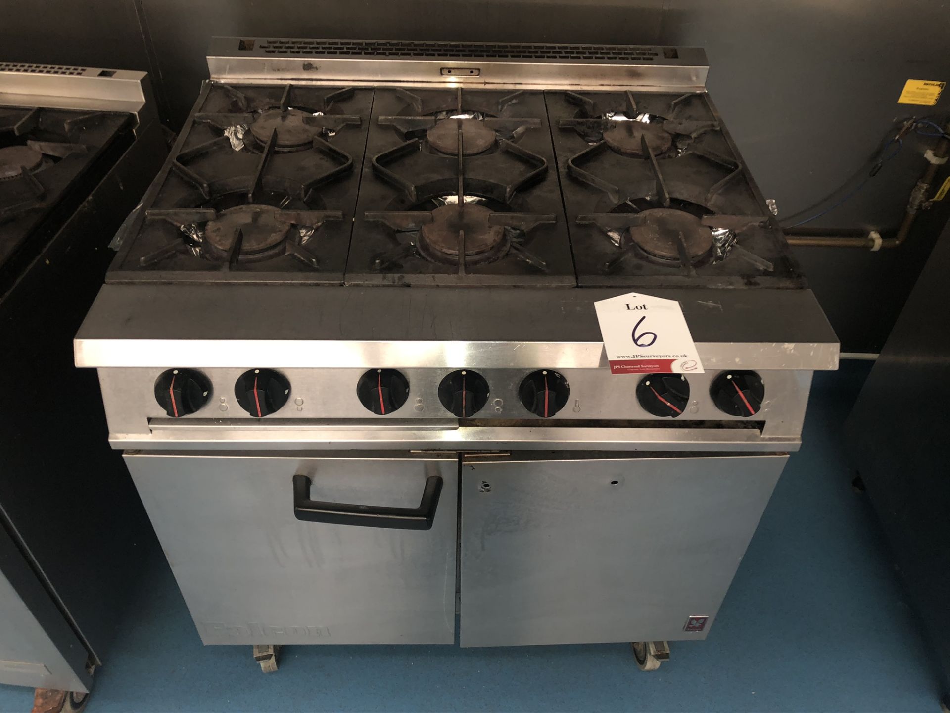 Falcon G2101 OT 6 Burner Gas Cooker - Bild 4 aus 8