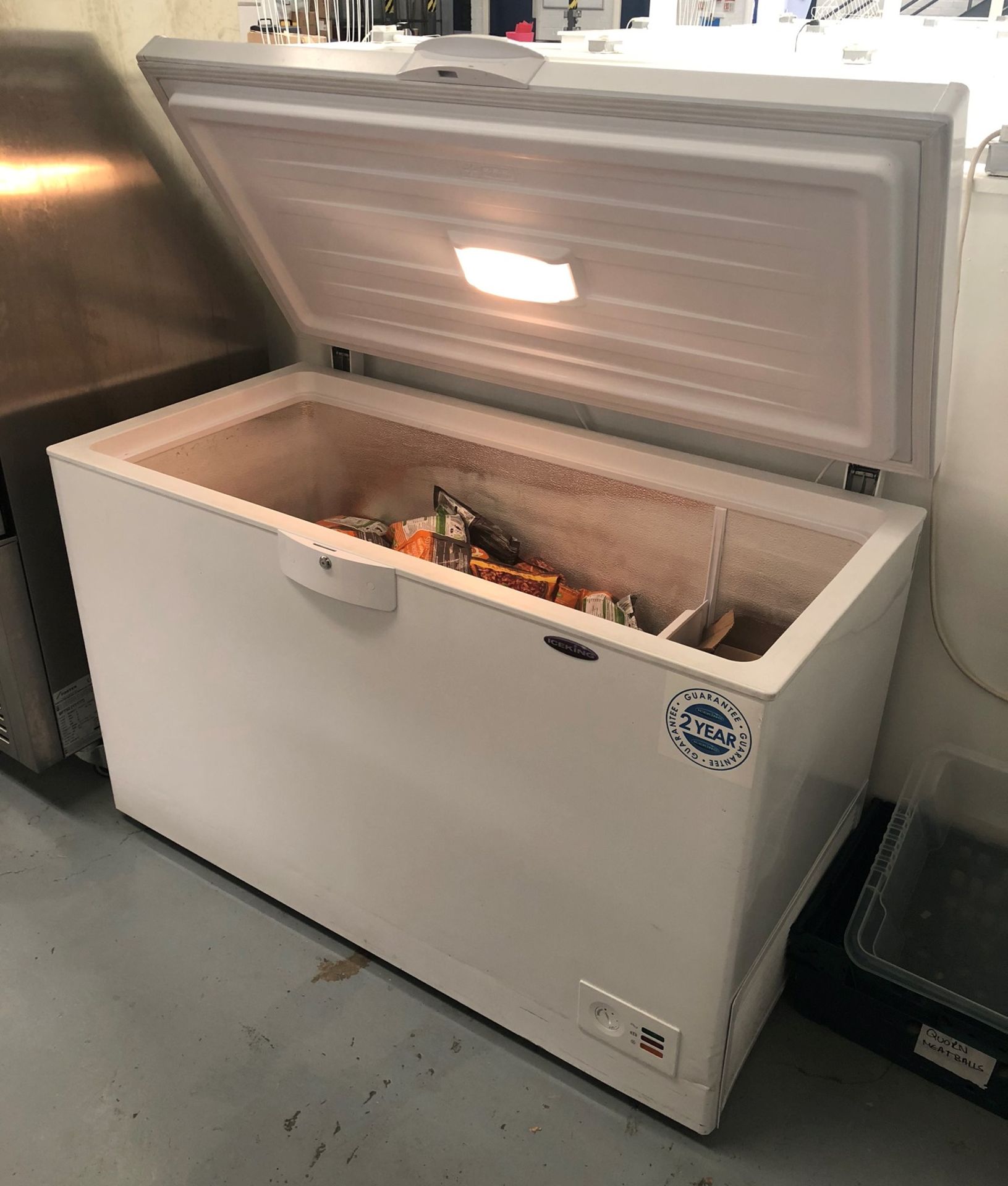 Beko Iceking CFAP400 Chest Freezer - Bild 2 aus 4