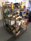 Quantity of Food/Food Ingredient Stock as per pictures | RACKS NOT INCLUDED