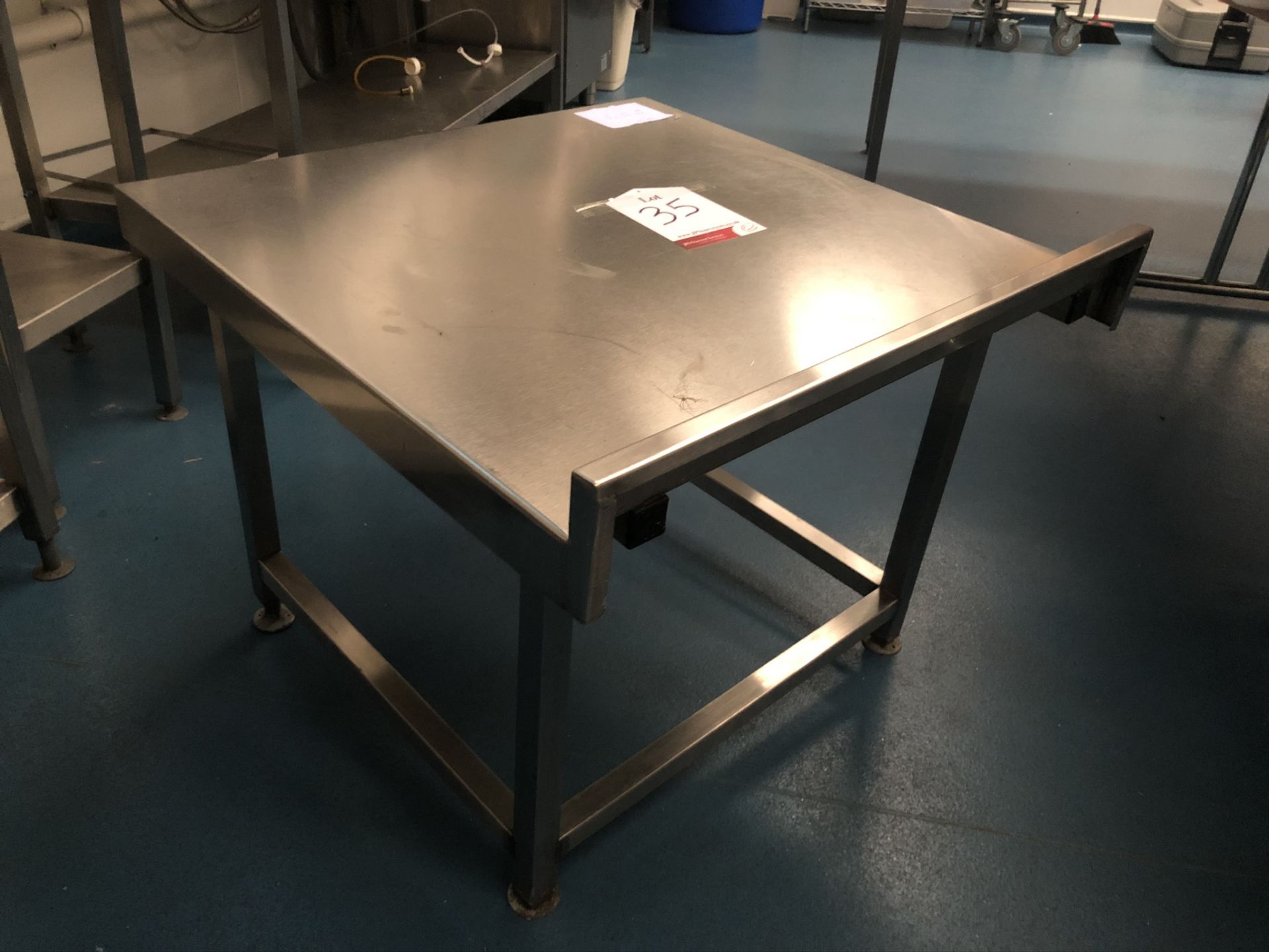 Stainless Steel Preparation Table | 70cm x 70cm x 60cm