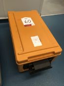 Orange Plastic Food Carry Case