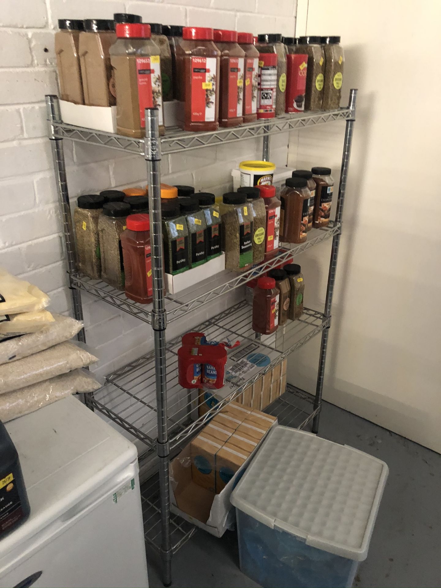 Quantity of Food/Food Ingredient Stock as per pictures | RACKS NOT INCLUDED - Bild 3 aus 15