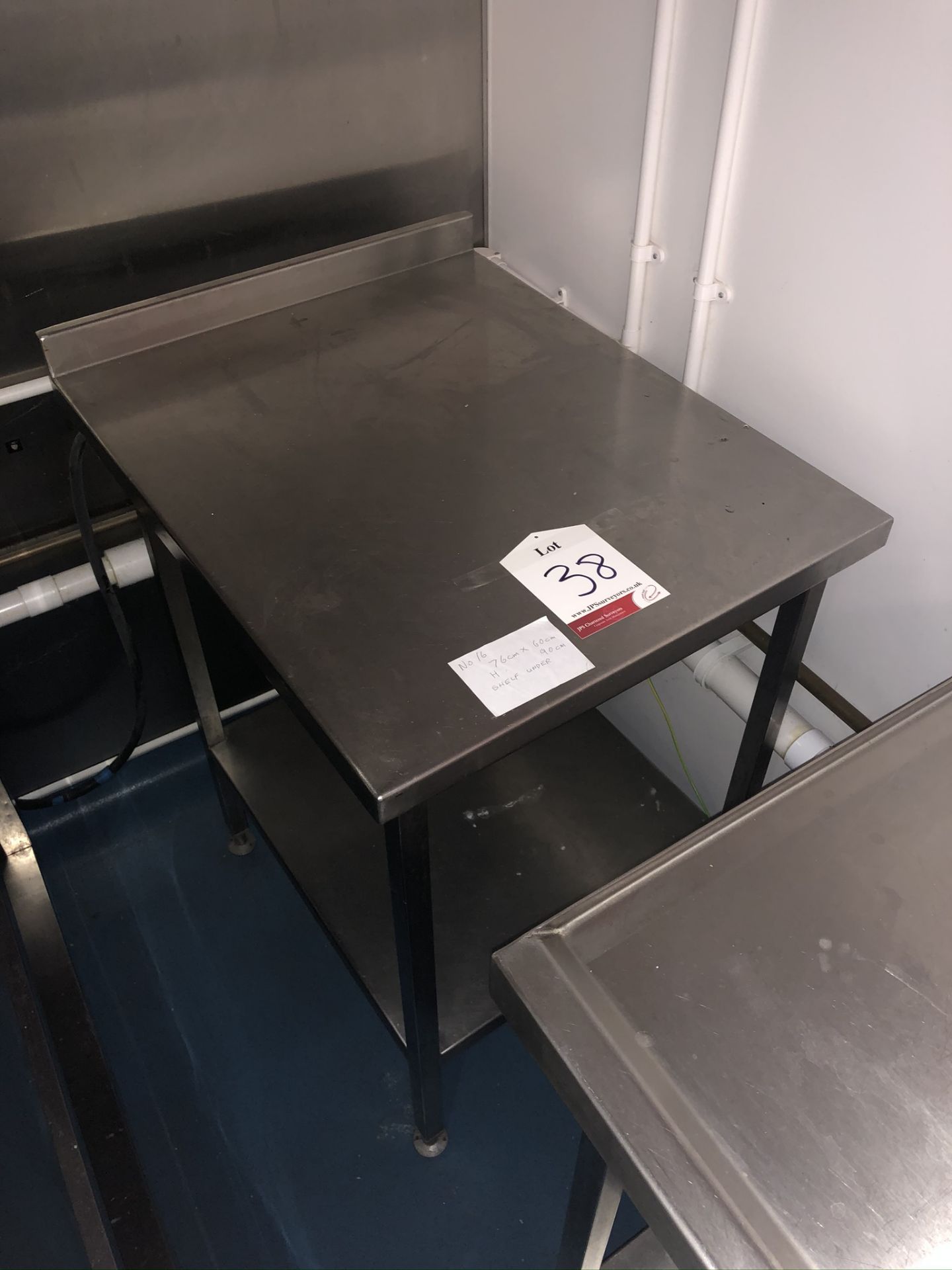 Stainless Steel Preparation Table w/ Undershelf | 80cm x 60cm x 90cm