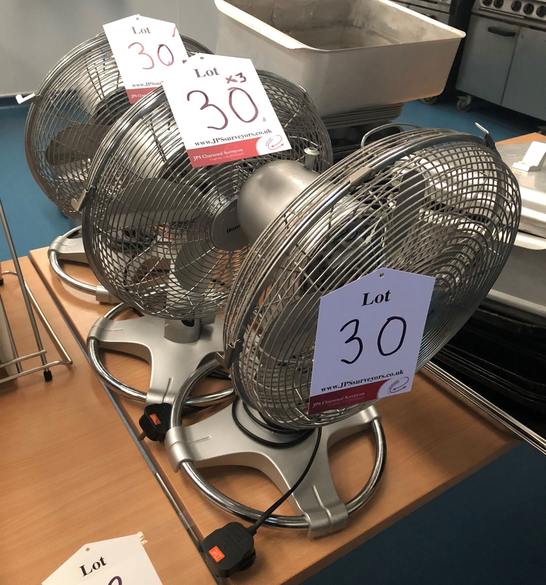 3 x Honeywell HT-216E Electric Cooling Fans