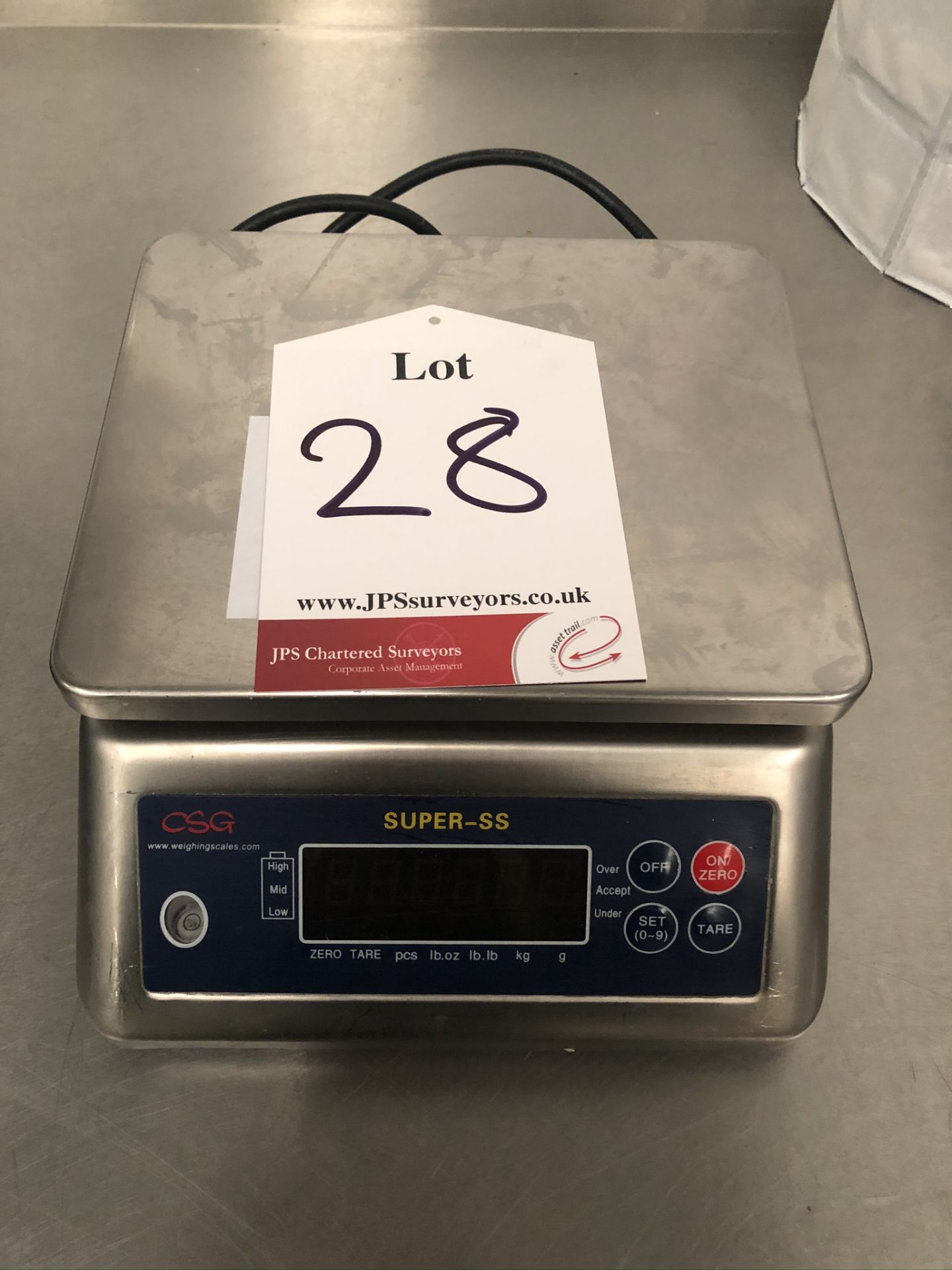 CSG ACS-SS-15 Digital Weighing Scales