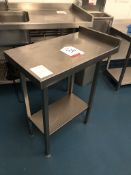 Stainless Steel Preparation Table w/ Undershelf | 70cm x 40cm x 90cm