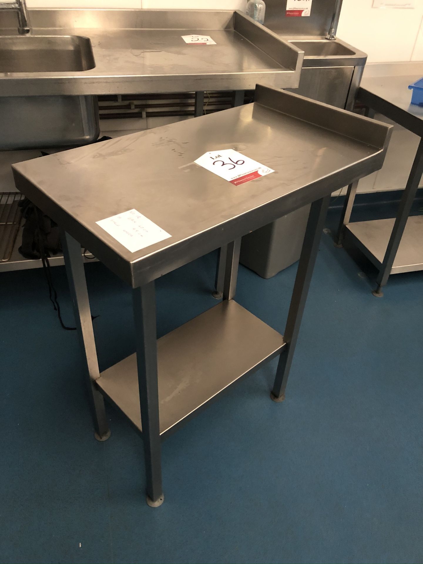 Stainless Steel Preparation Table w/ Undershelf | 70cm x 40cm x 90cm