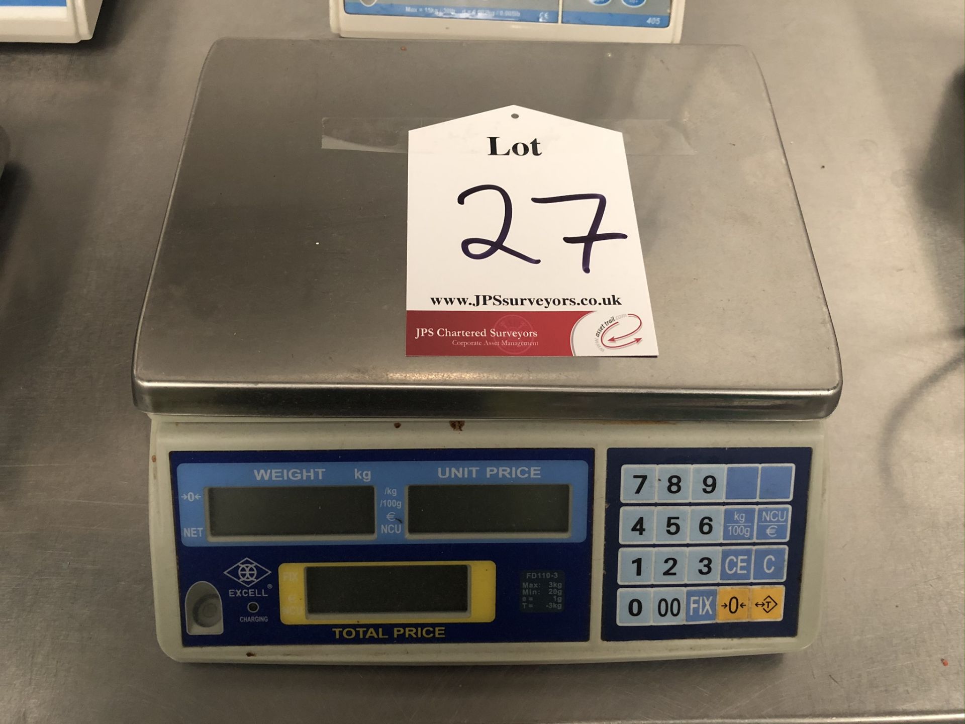 Excell FD110-3 Digital Weighing Scales