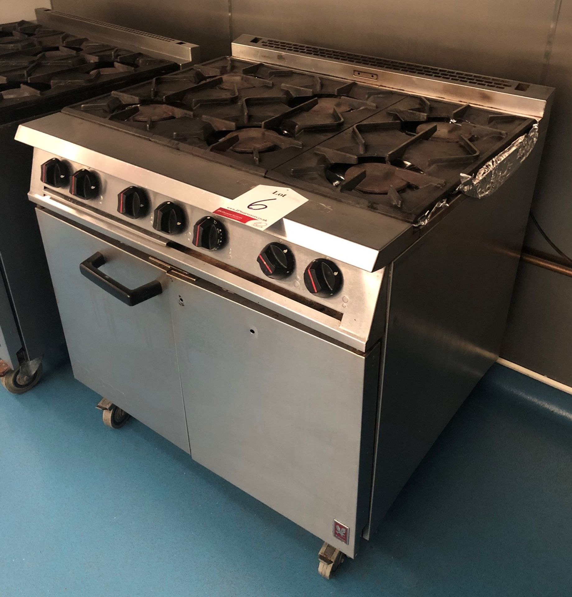 Falcon G2101 OT 6 Burner Gas Cooker - Image 3 of 8