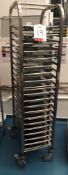 Stainless Steel 20 Tray Baking Rack - Trays Included