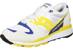 1 x Saucony Azura Shoes White/Yellow/Blue Size: 6 UK | EAN: 0635841148910