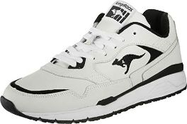 1 x KangaROOS Men Sneakers Ultimate White 45 Size: 10.5 UK | EAN: 4061578001901