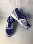 1 x Saucony Grid SD Shoes Purple/White