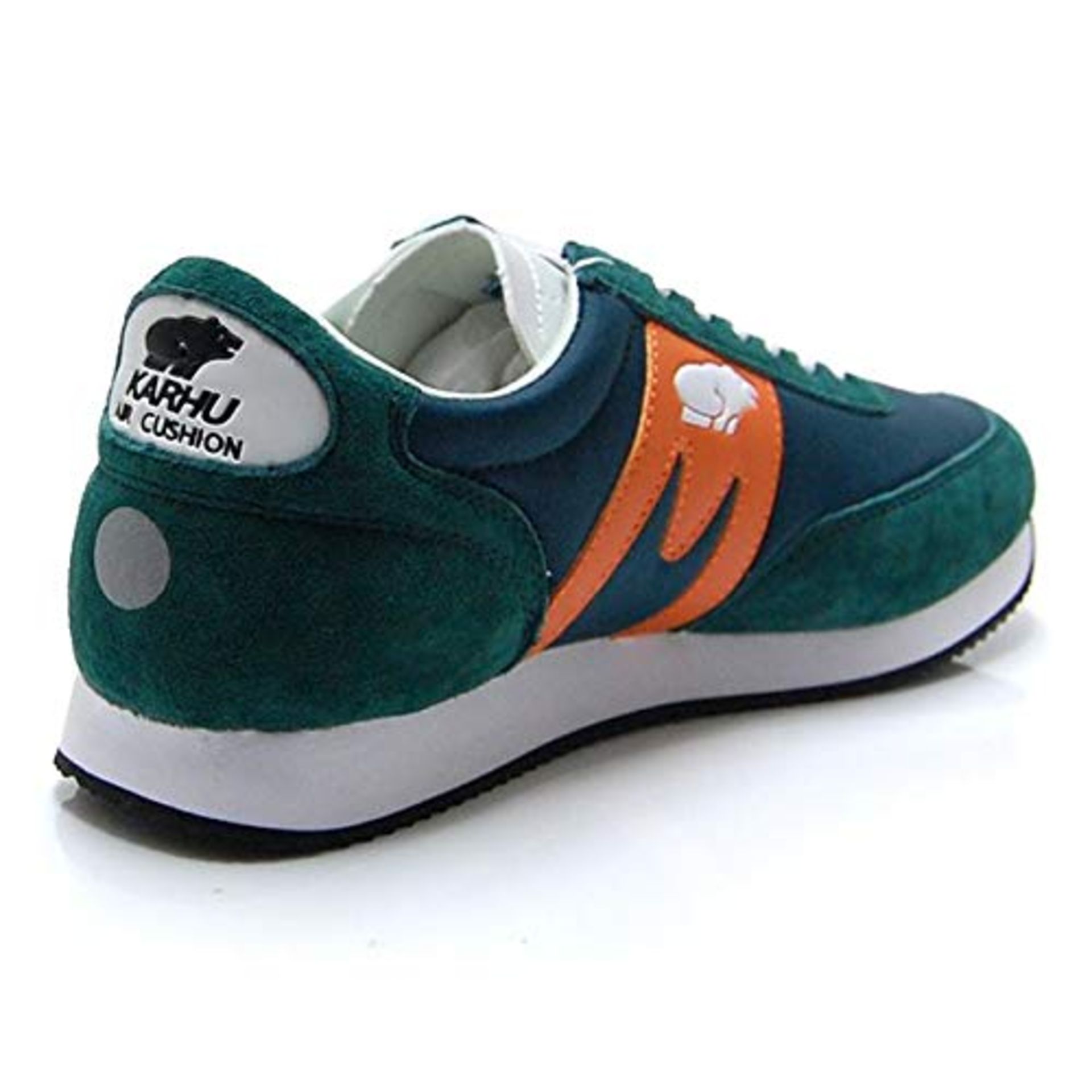 1 x Karhu Men's Trainers Green Verde Arancio Green Size: 11 UK Size: 11 UK | EAN: 0842980110573 - Image 4 of 8