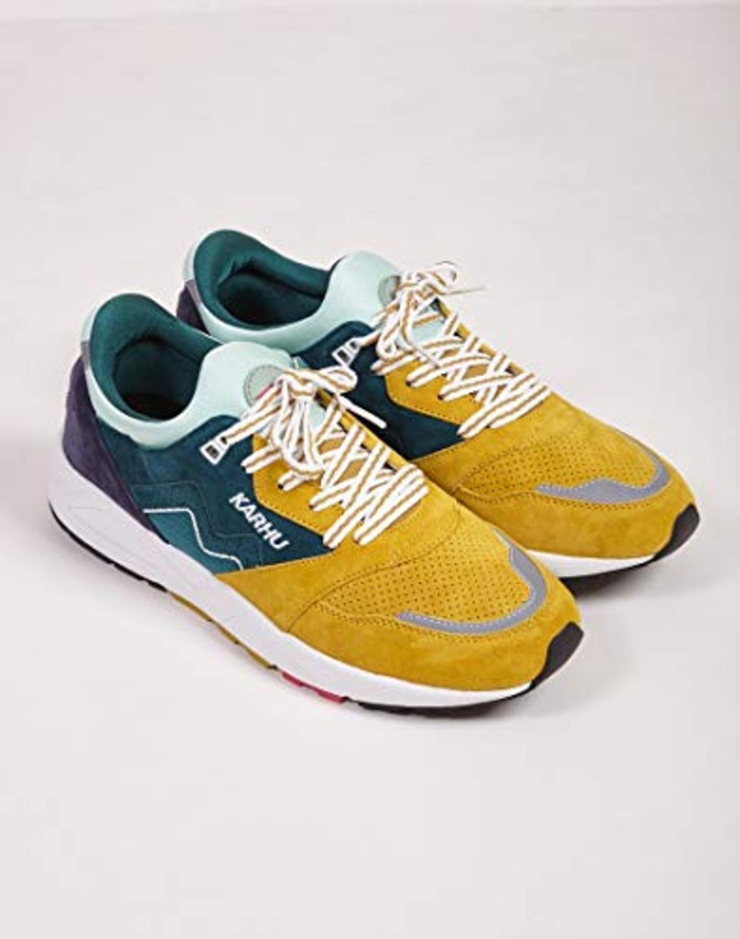 1 x Karhu Aria Trainer Tan & Green - Tan - 7 Size: 7, 7 | EAN: 0842980113925