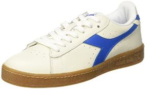 1 x Diadora Game L Low, Men’s Low Trainers Gymnastics Shoes, Bianco (Bianco/Blu Imperiale), 7 UK (40