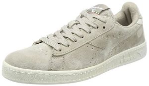 1 x Diadora Unisex Adults' Game S Sneaker Low Neck, Grey (Grigio Argento), 8 UK 171832-75025 Size: