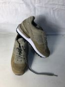 1 x Saucony Shadow Genuine Ladies Leatherette Sneaker Brown S60257-9, Size:35.5