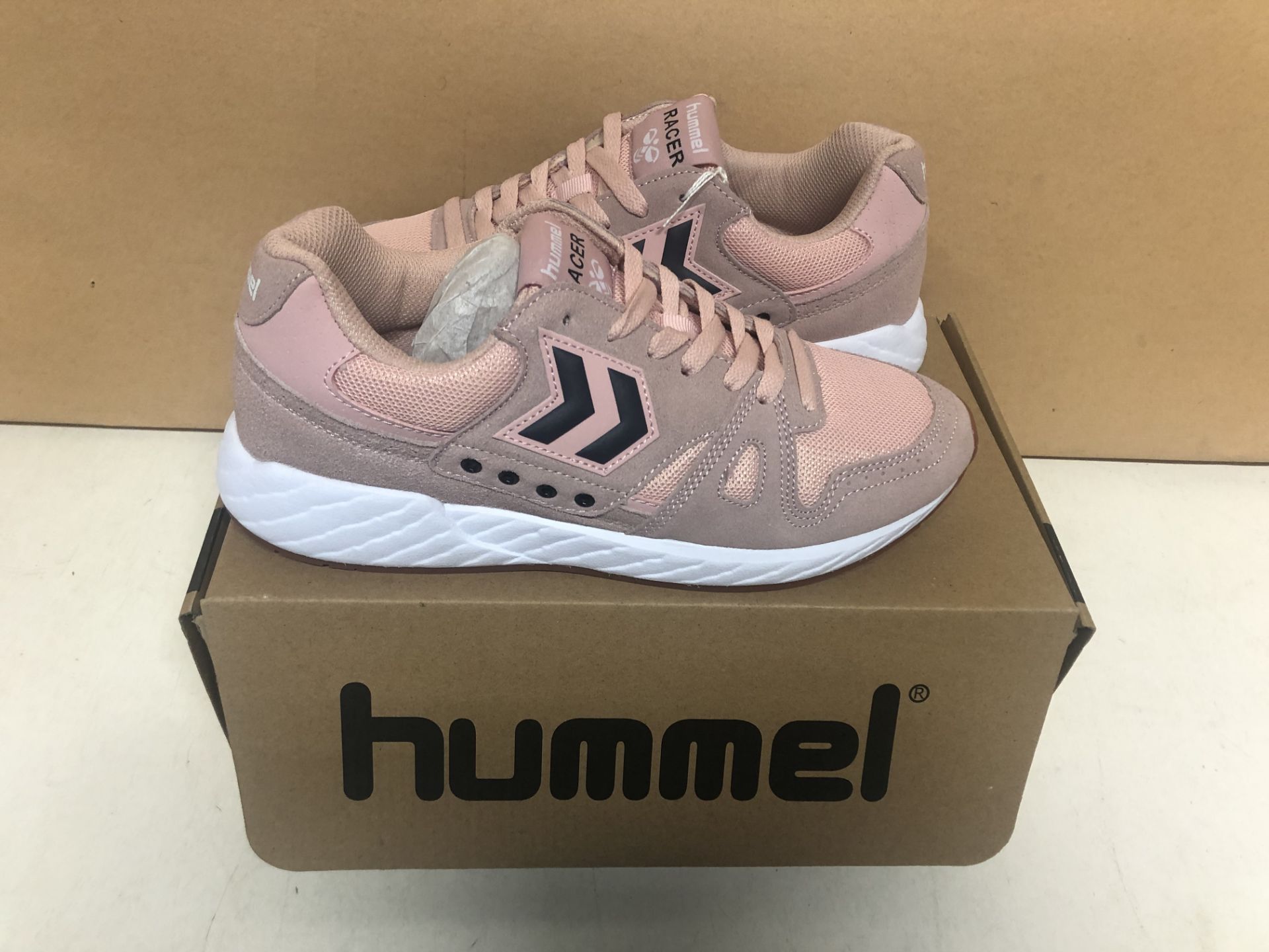 1 x Hummel Marathona Legend Men's Sneakers, rosa/anthrazit, 42 EU - 9 US 201883_3113 Size: 42 EU - - Image 6 of 6