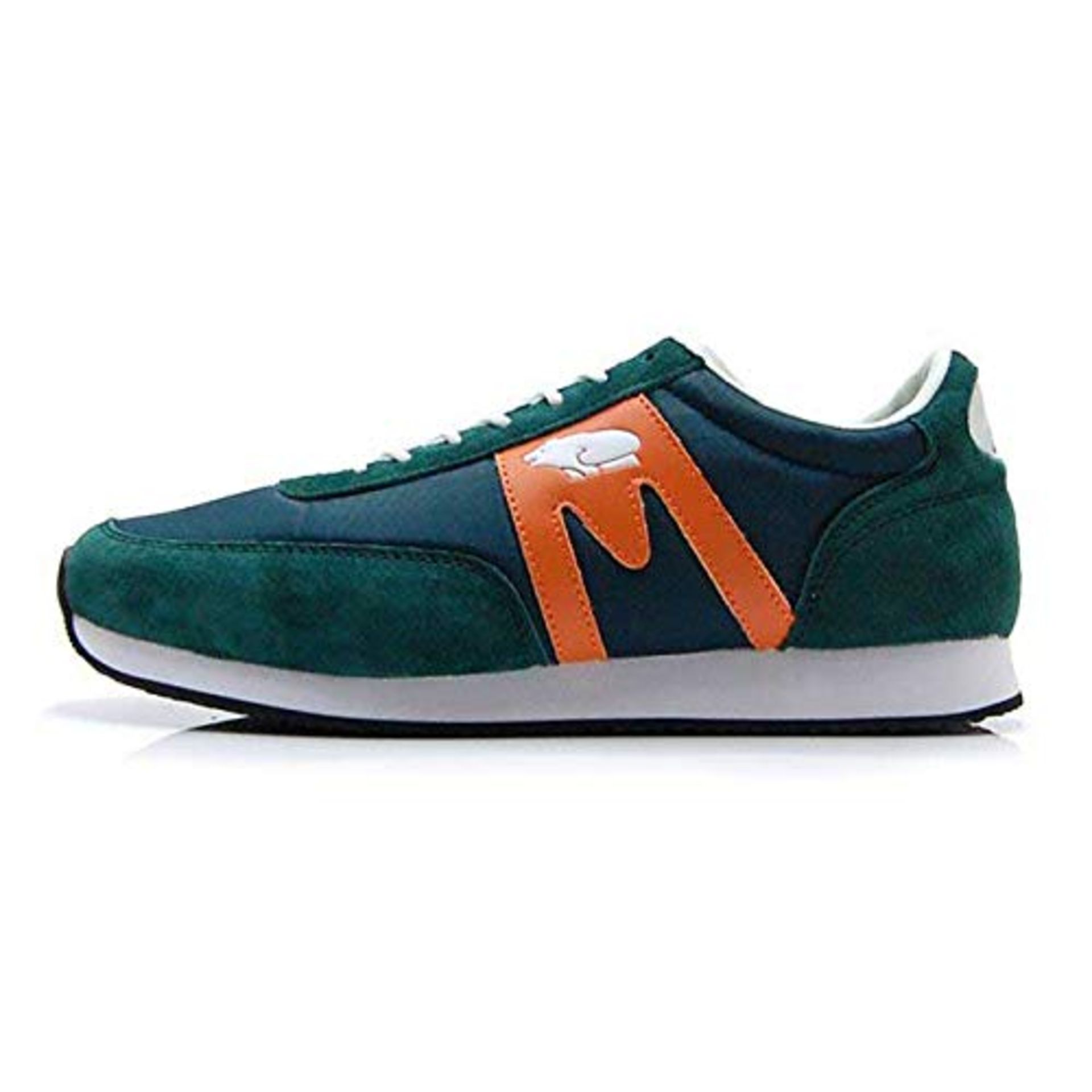 1 x Karhu Men's Trainers Green Verde Arancio Green Size: 11 UK Size: 11 UK | EAN: 0842980110573 - Image 2 of 8