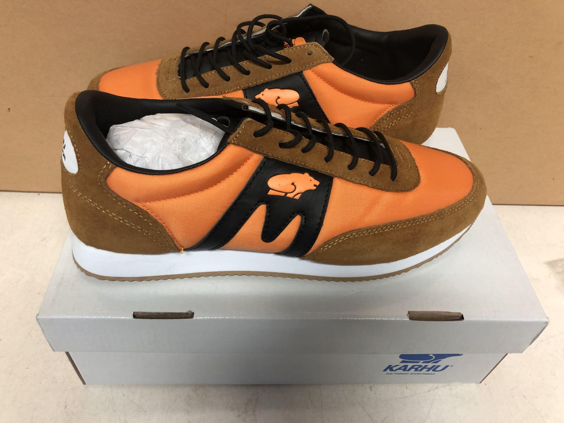 1 x KARHU Albatross Men's Trainers Orange F802500, Size:41.5 KH802500 | EAN: 0846171021631 - Image 7 of 7