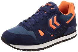 1 x hummel Marathona Trainers Shoes Dark Blue, HM201999, Peacoat, 41 (EU) Size: 41 EU | EAN: 570049