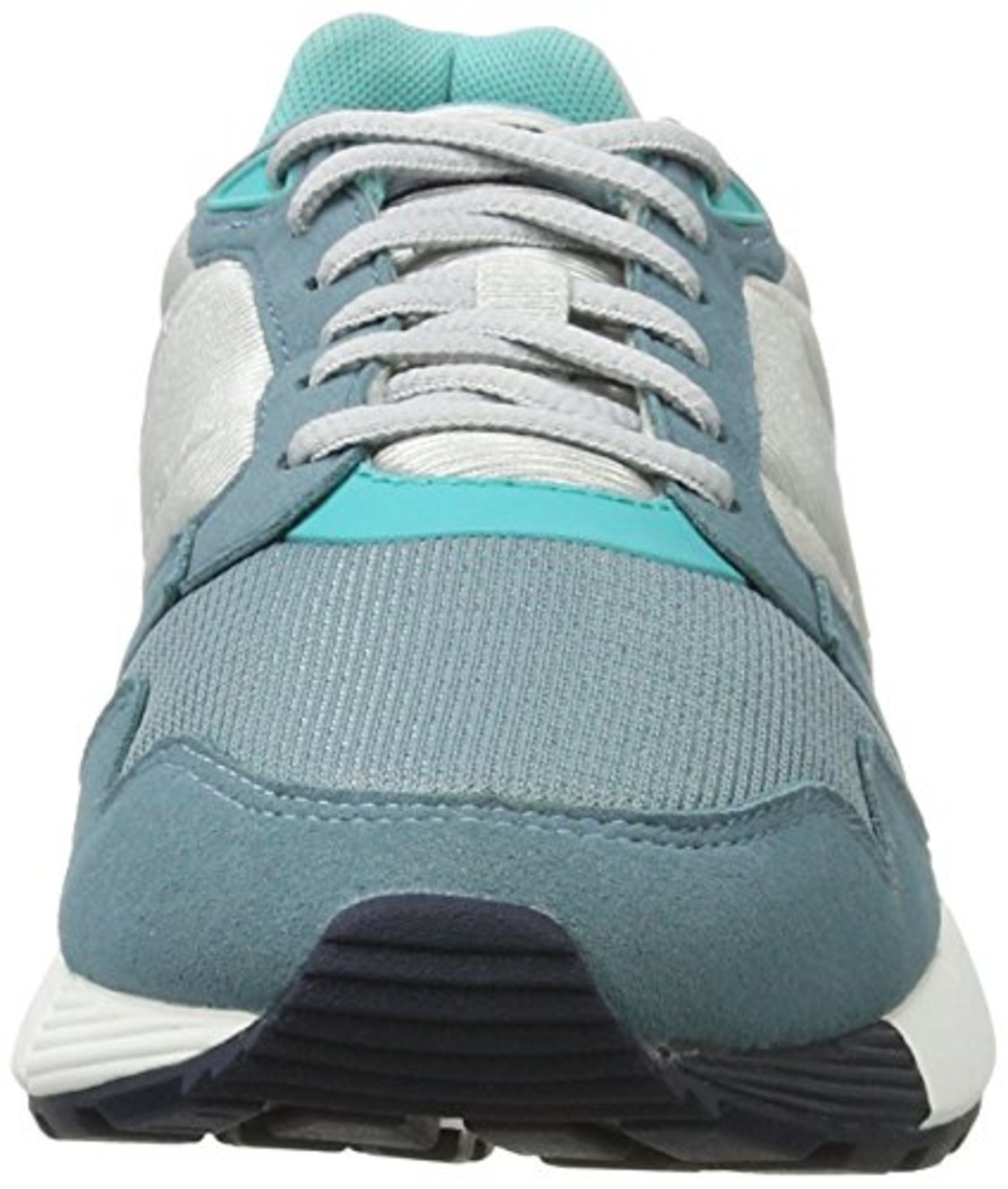 1 x Le Coq Sportif Women's Omega X W MESH Bass Trainers, Grey (galet/Smoke Blue gris), 7 UK 1720383 - Image 4 of 6