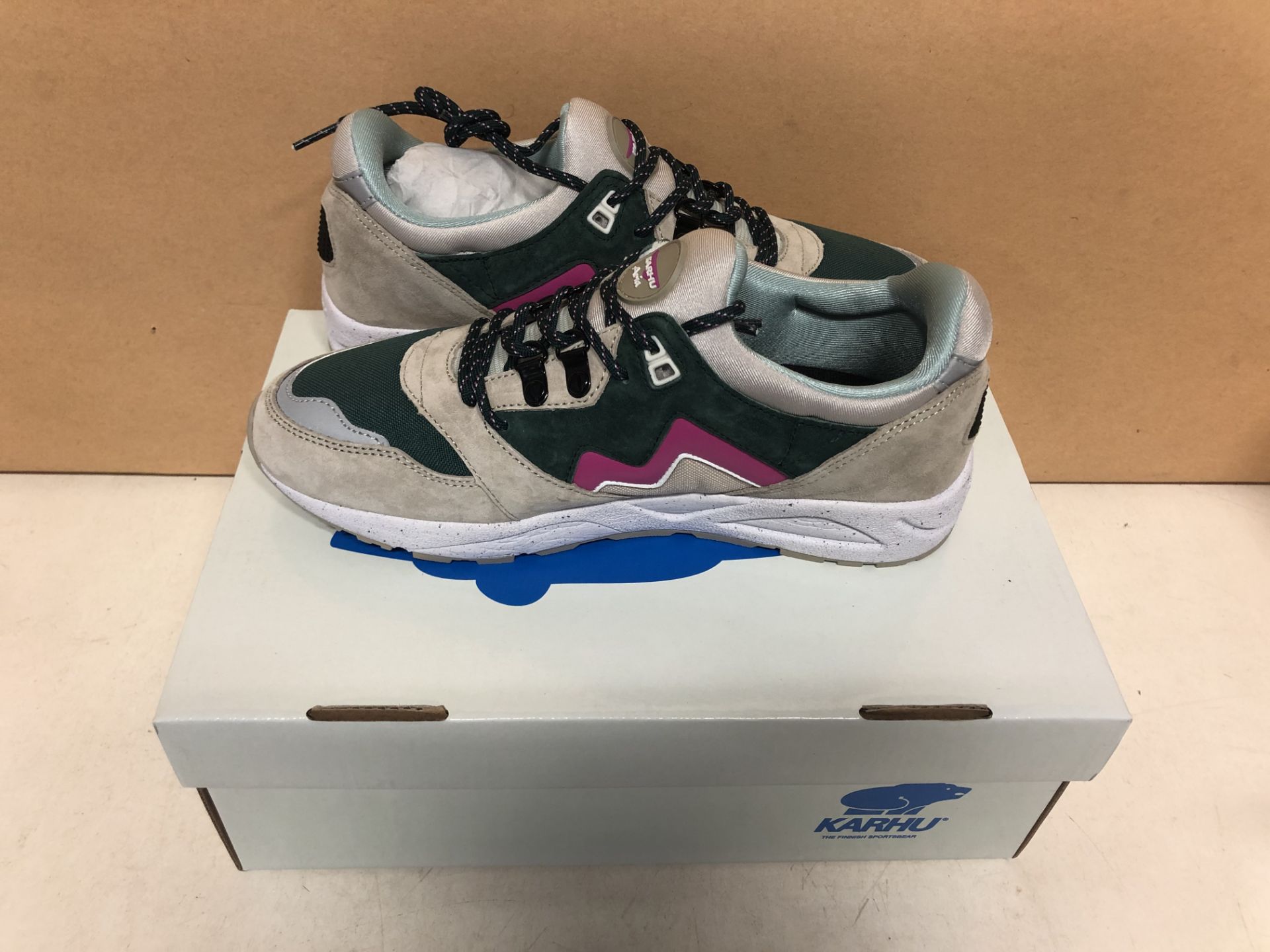 1 x Karhu Men's Sneaker Aria Multicolore in Suede E Nylon 8(US) -7(UK) Multicolour Size: 7 UK | EAN - Image 5 of 5