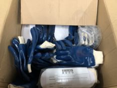 1 x Box Size 9 Blue Nitrile Gloves | Approx 50 Pairs | RRP £42.99