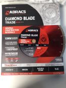 4 x Abracs 300 x 20 x 10mm Dynamo Diamond Blade G.P (1 Piece) ABDD30020M | EAN: 5060145207752 | RRP