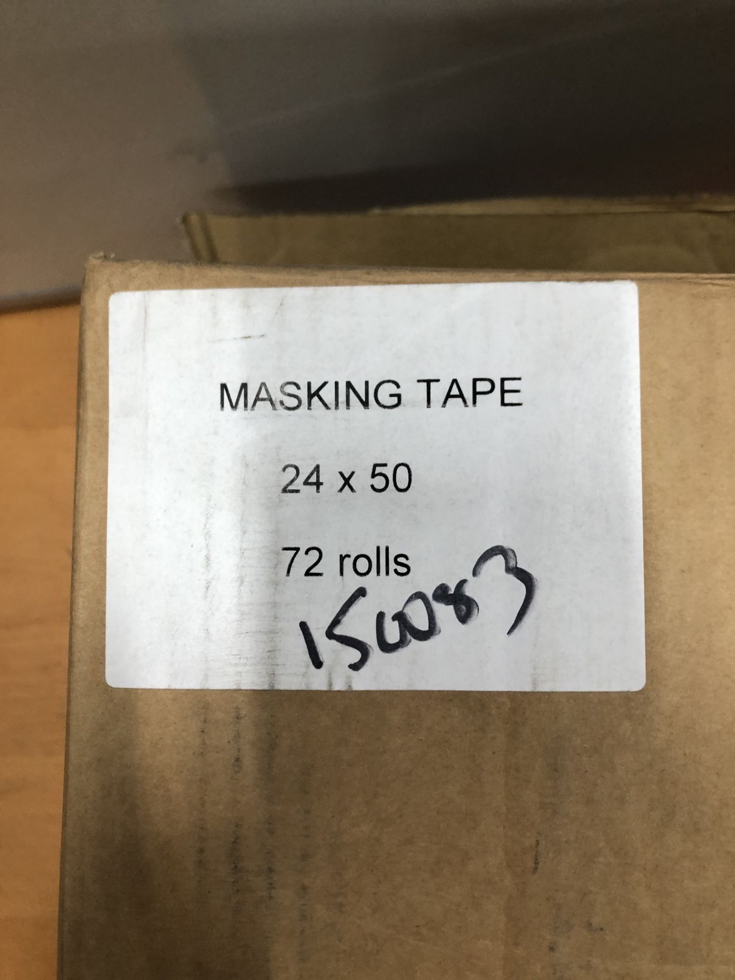 72 x 24mm x 50m Masking tape bundle | RRP £85.68