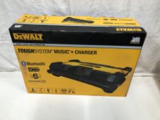 1 x Dewalt DWST1-75663 Tough System DAB/Bluetooth Jobsite Radio XR Battery Charger