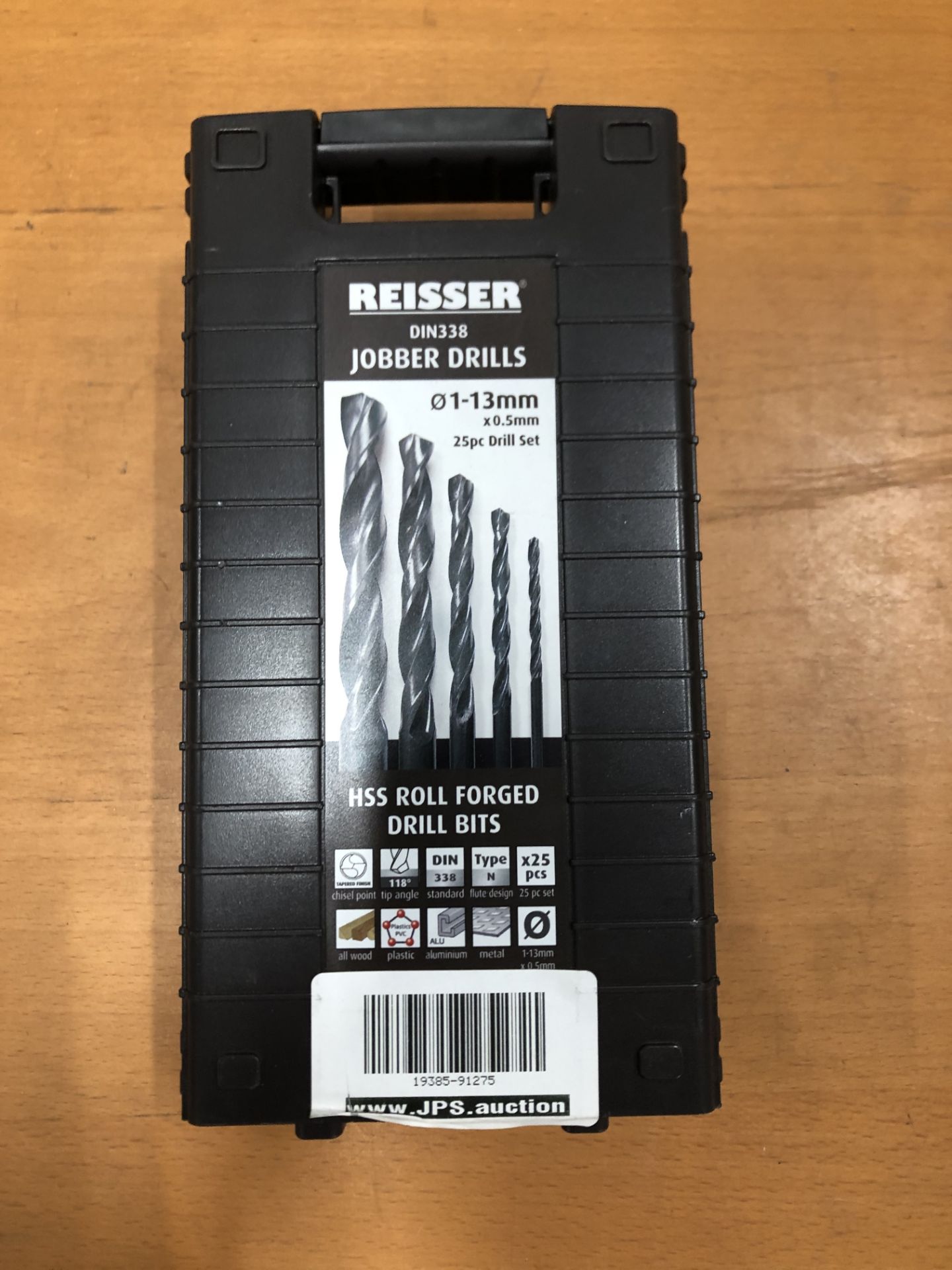 1 x Reisser 25 Piece Jobber Drill Bit Set DIN338 | RRP £30