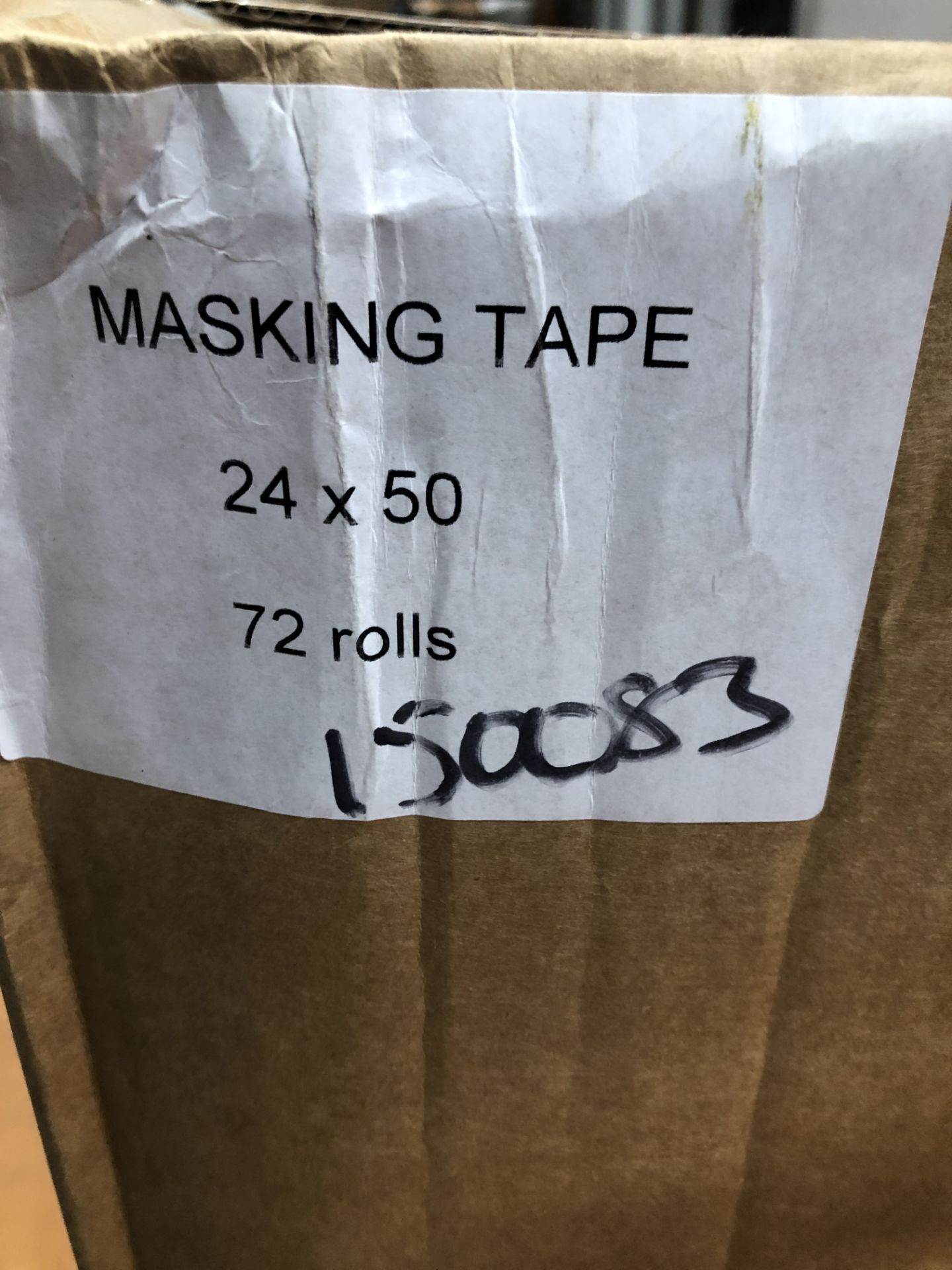 72 x 24mm x 50m Masking tape bundle | RRP £85.68