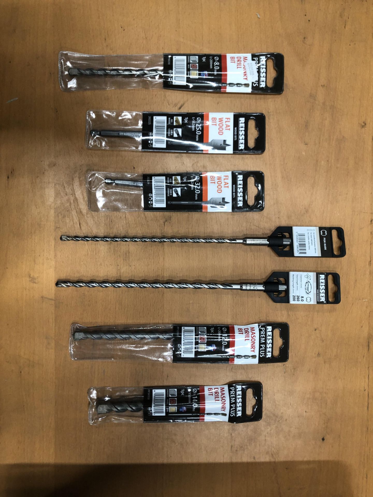 6 x Various drill bits, as listed | RRP £ 237