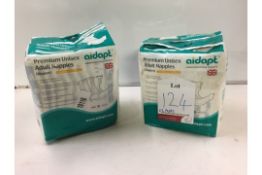 2 x Packs Of 10 Adult Nappies