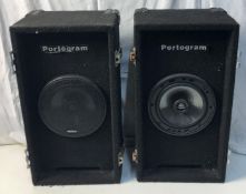 Pair of Portogram Speakers