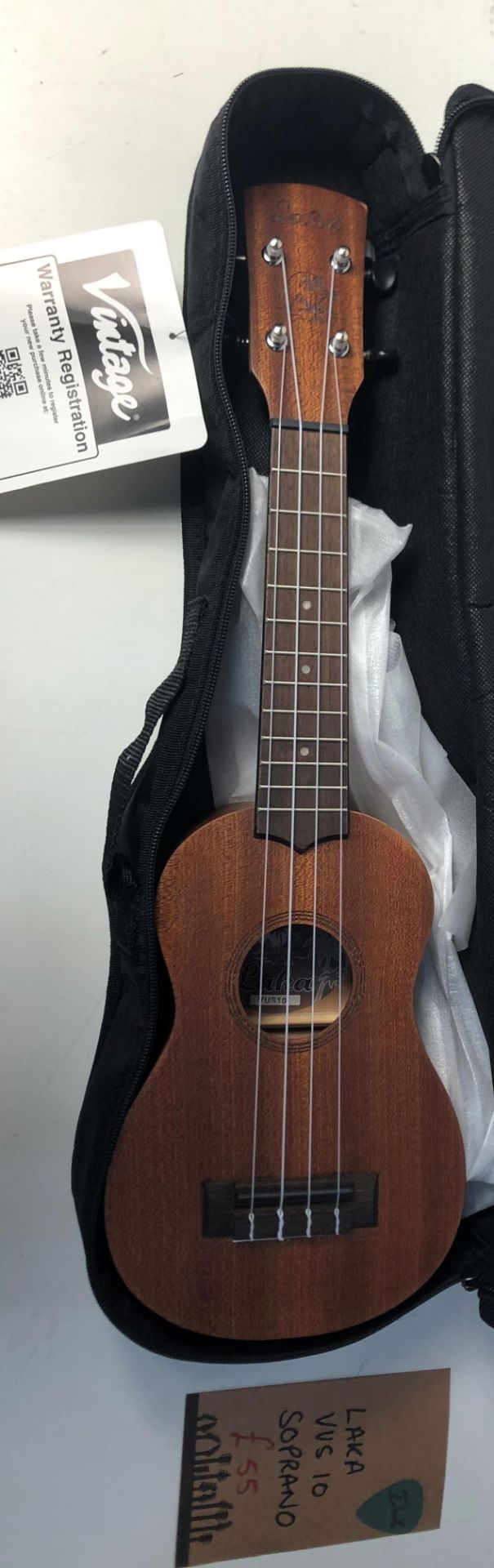 Laka VUS10 Soprano Ukulele with Bag - Image 3 of 4