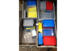 Various Colour And Sizes Of Plastic Tubs