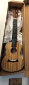 Snail Zebrano Ebony Ukulele