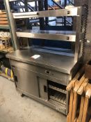 Lincat PS3H2 Panther Hot Cupboard Heated Gantry Unit