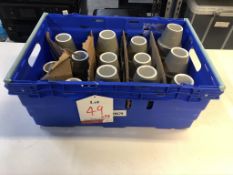 54 x Churchill England 48.5cl Grey Ceramic Plant/Dessert Pots