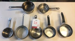 7 x Various Saucepans as per Photos