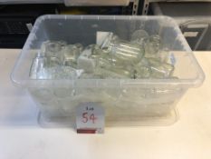 Quantity of Glassware as per Description & Photos