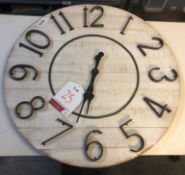 Wall Mounted Analog Clock