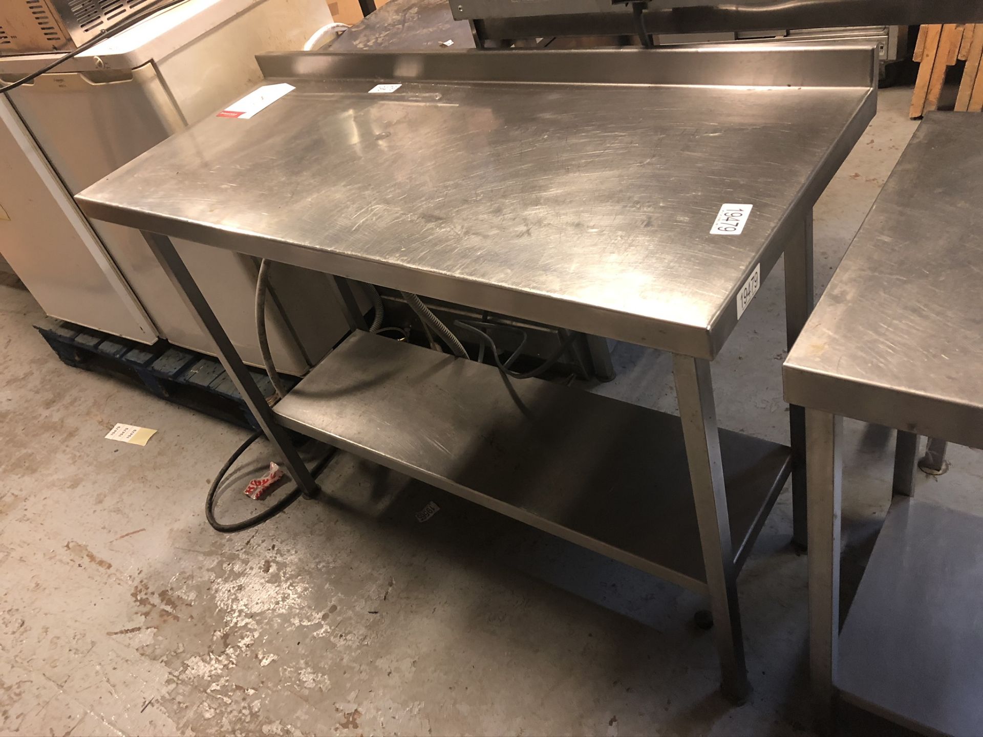 Stainless Steel Preparation Table w/ Undershelf | 120cm x 50cm x 90cm - Image 2 of 2